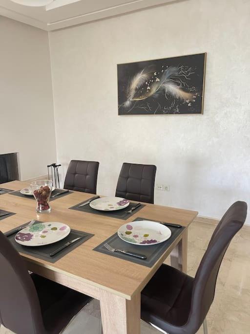 Chic & Cosy Flat Near Airport Lockbox Fast Wifi Apartment Nouaceur Ngoại thất bức ảnh