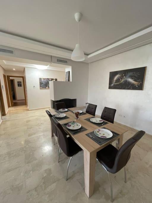 Chic & Cosy Flat Near Airport Lockbox Fast Wifi Apartment Nouaceur Ngoại thất bức ảnh