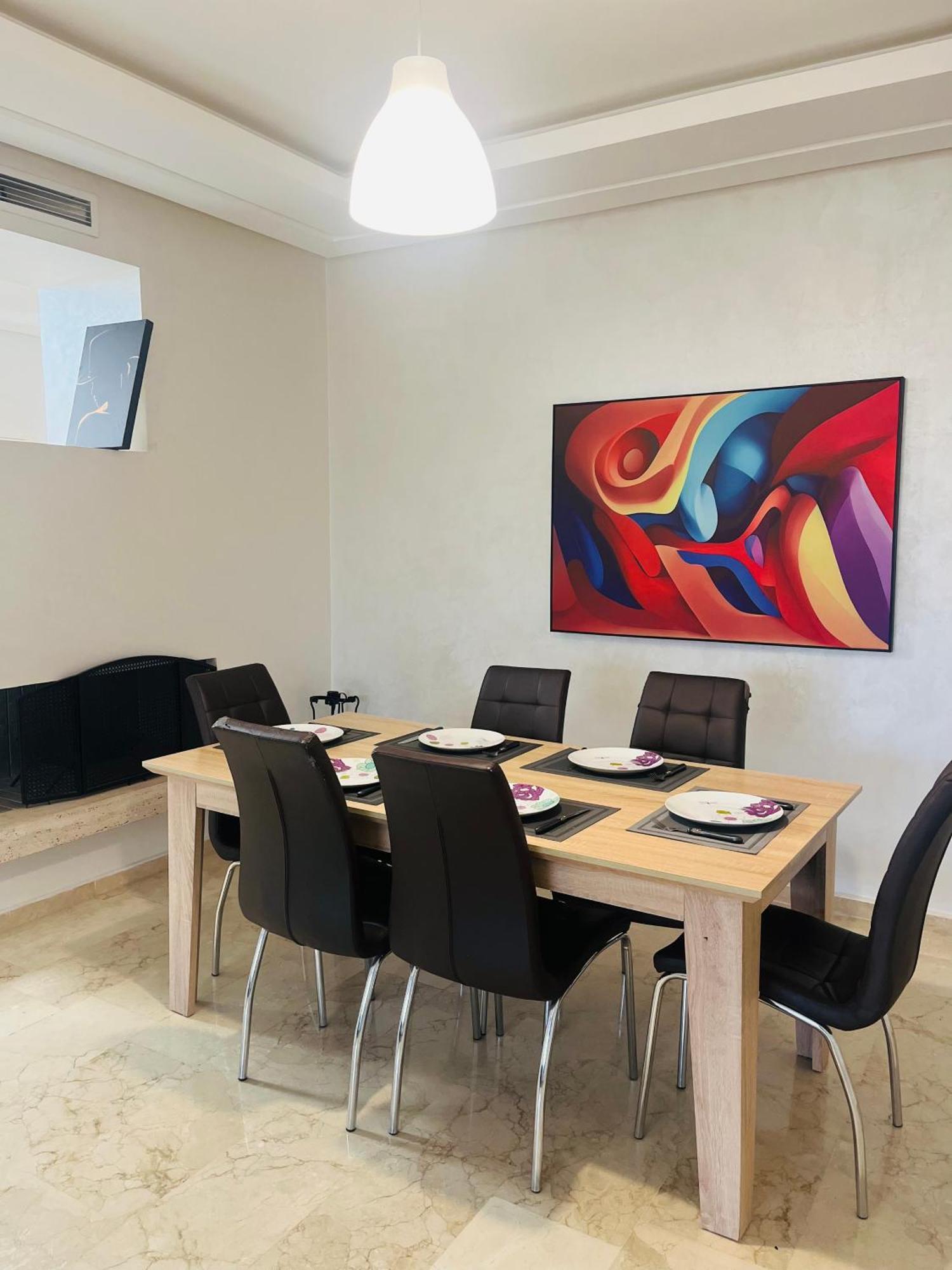 Chic & Cosy Flat Near Airport Lockbox Fast Wifi Apartment Nouaceur Ngoại thất bức ảnh